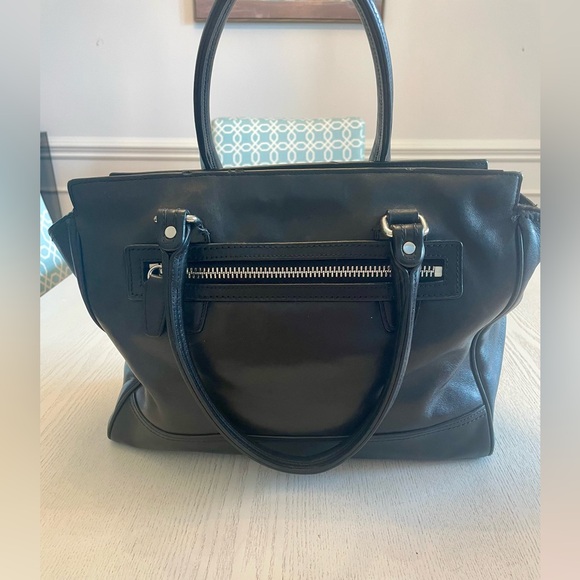 Coach Legacy Candace Black Leather Carryall Large Purse-pre authenticated - Picture 3 of 9